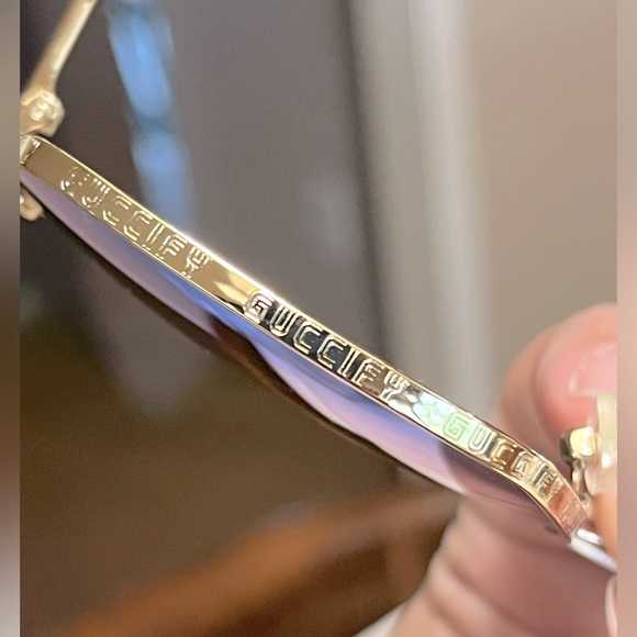 Like New Gucci “Guccify” Tiger Square Sunglasses w/ case and cloth (Unisex) - Picture 6 of 8